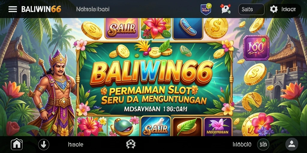 Tampilan gameplay seru dari BALIWIN66 di mesin Slot.