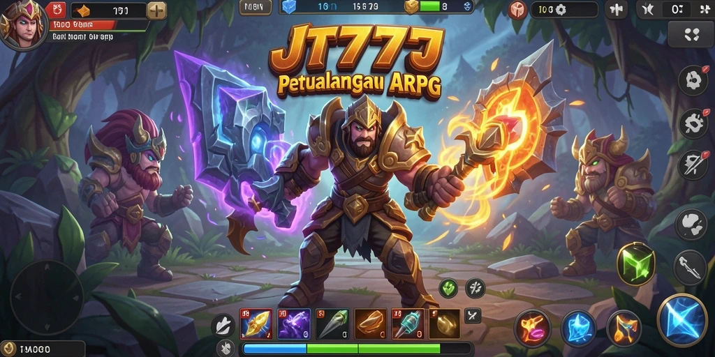 Dapatkan pengalaman seru dalam pertarungan ARPG di JT777.
