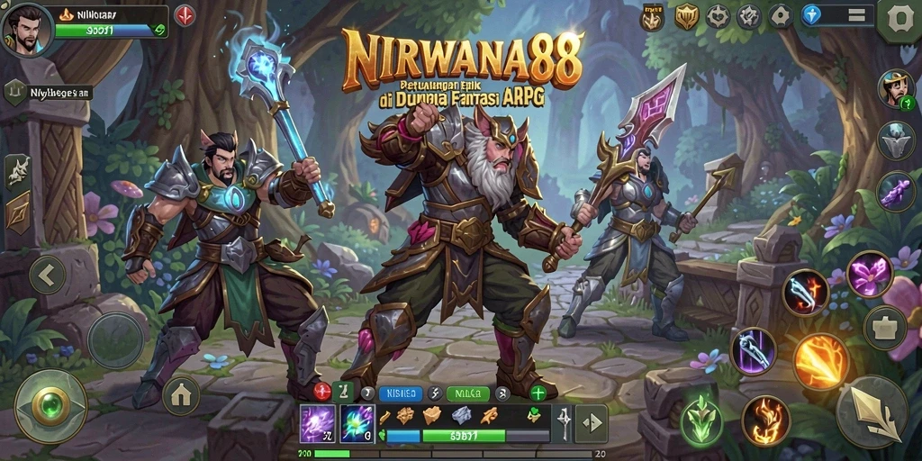 Tampilan gameplay NIRWANA88 yang menakjubkan dan penuh aksi.