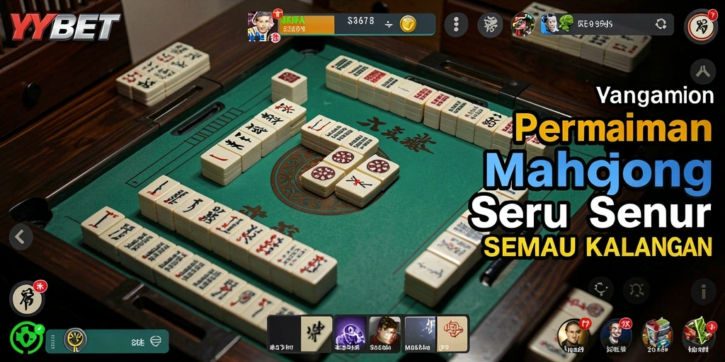 Tampilan gameplay Mahjong yang menarik dan interaktif di YYBET.